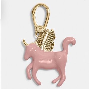 Coach Enamel Uni Charm - Women's Bag Charms - Pink